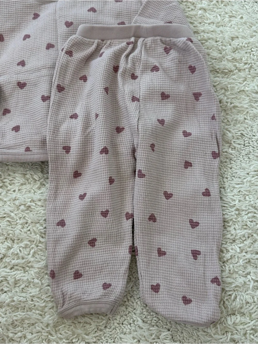 Quincy Mae Waffle Slouch Set